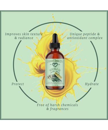 Natural Born Oils Moringa Oil 1 Gallon Organic Cold-Pressed Nutrient-Rich Excellent for Soft Skin Healthy Hair 128 Fl Oz (Pack of 1) - Buy Online on GoSupps.com