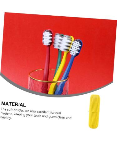 Minkissy Toothbrush Wraps & Holders - Travel-Friendly Tooth Hygiene Set | 8 Manual Care Brushes for Fresh Breath - Buy Online on GoSupps.com