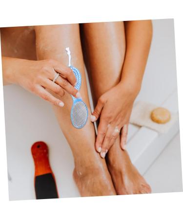 Healeved 4 1 Foot File Pad Foot Scrubber Stone Pedicure Foot File Pumice Stone Nails Cleaner Fingernail Scrub Brush Foot Pumice Foot Exfoliator Handle Nail Brush Foot Multifunction - Buy Online on GoSupps.com