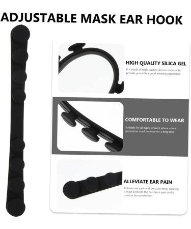 Minkissy 6-Pack Anti-Le-ear Mask Extensions | Reusable Silicone Ear Caps for Kids | Soft Comfortable Face Mask Holders - Buy Online on GoSupps.com