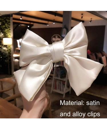 Premium Hair Clips with Loop - Large Bowknot Accessories for Women (4 Pack) - Stylish Hair Clips for All Occasions - Buy Online on GoSupps.com