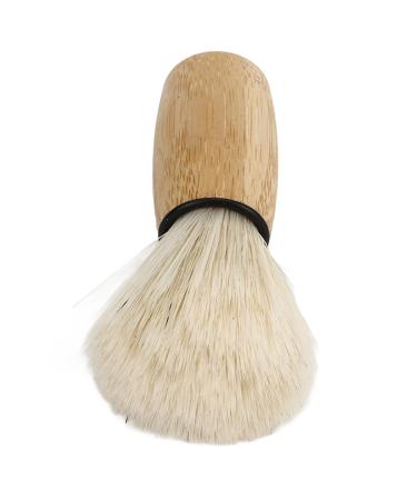 Men's Ergonomic Wooden Shaving Brush - Soft Hair Travel-Friendly Salon Quality Facial Care Tool - Buy Online on GoSupps.com