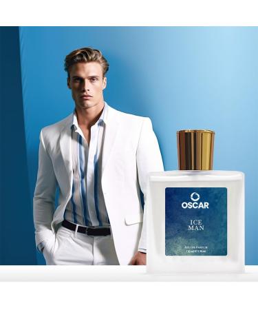 Oscar Ice Man Men Eau De Parfum Perfume with Long Lasting Aqua Frangrance 100ml - Buy Online on GoSupps.com