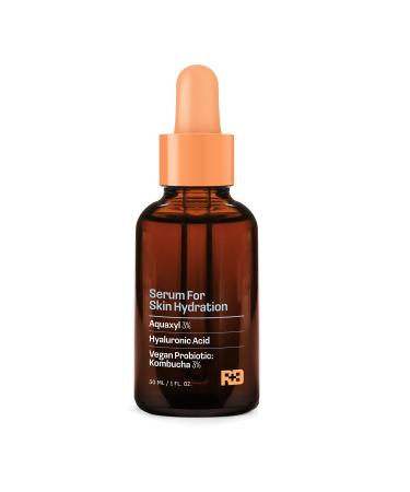 Skin Serum for Skin Hydration with Aquaxyl Hyaluronic Acid and Kombucha 1 oz. - Skin Serum Hydrating Treatment Serum for Face Hydrating