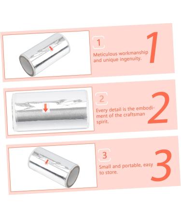 Mikinona 3rolls Nail Manicure Remover Soak off Wraps Nail Dip Remover Nail Removal Rads Flakes Accessories for Nail Tools Nail Cleaning Tool Nail Tin Nail Polish - Buy Online on GoSupps.com