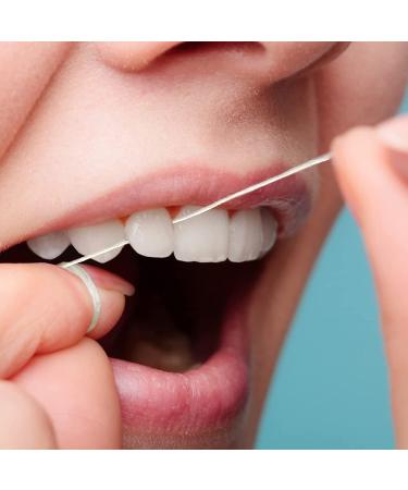 Coconut Oil Dental Floss 55 Yards 4 Count - Mint Flavored Expanding Floss for Wide Spaces - Buy Online on GoSupps.com