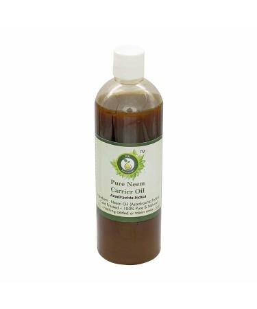 Neem Oil | Azadirachta Indica | for Plants | for Hair Growth | for Skin | Cold Pressed Neem Oil | 100% Pure Natural | 100ml | 3.38oz by R V Essential 3.38 Fl Oz (Pack of 1)