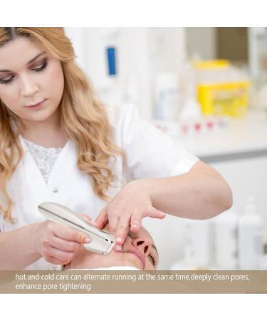 Ultrasound Hot & Cool Skin Massage Device | Sonic Vibration Face Care for Pore Minimization & Anti-Aging - Buy Online on GoSupps.com