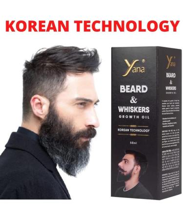 Yana Beard Oil For Men Daily Repair Yana Beard Oil Non Sticky L For Shiny Beards Promotes Beard Growth Yana Beard Oil For Yana Beard Oil For Men Yana Beard Oil For Growing Beard Faster By Korean Technology - Buy Online on GoSupps.com