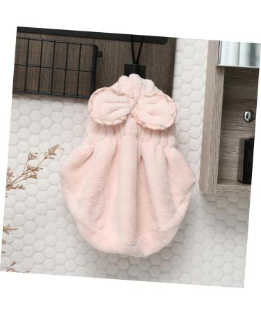 CANIGHT 1 Set Dry Hair Towel Set Lotus Tealight Candle Holder Bath Sponge Bath Towel Pink Twisted Yarn - Buy Online on GoSupps.com