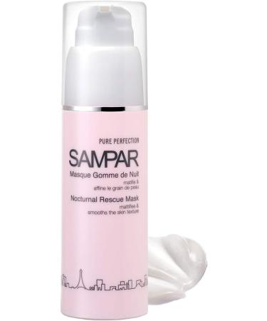 Sampar - Night Gum Mask - Night Mask - Eliminates Redness Marks Blackheads - For Mattified Purified and Soft Skin When You Wake Up - Erase Your Imperfections - 50 ml Airless Bottle - Buy Online on GoSupps.com