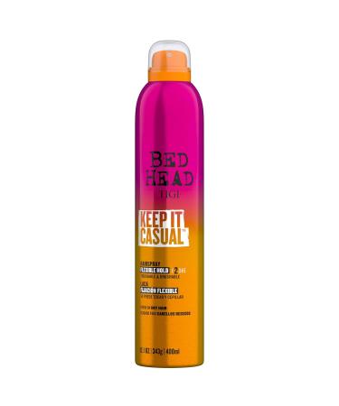 TIGI Bed Head Extra Hold 10.3oz Flexible Hold Hairspray 12.1oz Shiny Glossy Frizz Control Styling Bundle - Buy Online on GoSupps.com