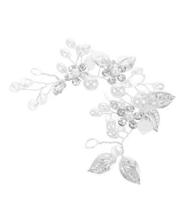 Ipetboom Wedding Hair Accessories Girl Headbands Hair Band Girl Hair Accessories Hair Tie Rhinestone Headbands for Women Hair Accessories for Women The Flowers Zinc Alloy Vine Women's