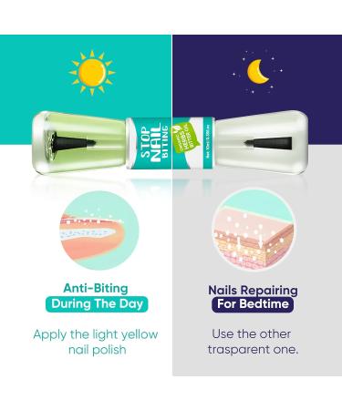 EFINITYER Anti-Bite Nail Treatment for Kids - Stop Nail Biting & Thumb Sucking - Bitter Taste Polish - Green - 1 Count - Buy Online on GoSupps.com