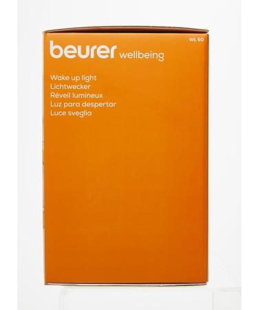 Beurer WL 50 Light Alarm Clock - LED Mood Light & Sunrise Sunset Simulation | Supports Sleep Rhythm | International Shipping - Buy Online on GoSupps.com