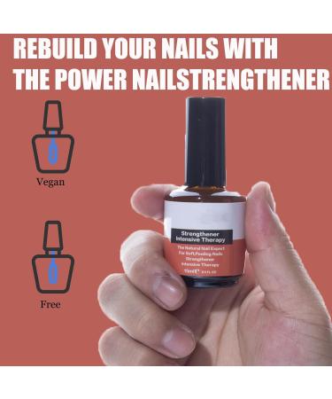 Nail Strengthening Treatment with Vitamin E | Repair, Strengthen & Grow Nails | Reduce Cracks & Splits | Vegan Formula - Buy Online on GoSupps.com