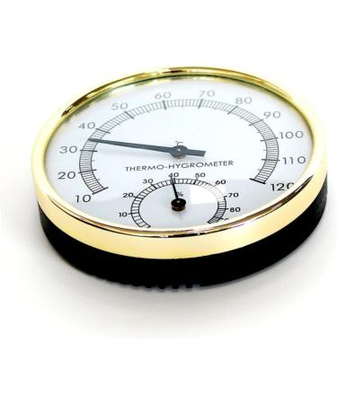 Buy Artibetter Sauna Hygrothermograph & Temperature Knife - Mini Interior Thermometer Room & Back Temperature Meter Golden - Fast International Shipping - Buy Online on GoSupps.com