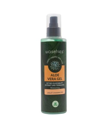 waschies waschies Organic Aloe Vera Gel with Organic Olive Leaf Extract