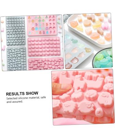 2pcs Chocolate Silicone Mold Silicone Jelly Mold Muffin Chewing Gum Candle Molds Silicone Soap Molds Cupcake Baking Pan Rubber Candy Molds Biscuit Cartoon Silica Gel Chocolate Mold 23.2X12.9X1.1CM Random Color - Buy Online on GoSupps.com