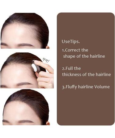 Instant Hair Root Dye Powder 4g Black - Cover Gray Roots, Touch-Up Thin Hair, Shadow Effect - Fast Hairline Color Solution - Buy Online on GoSupps.com