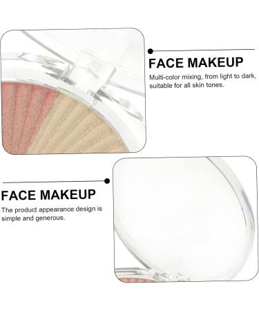 Healeved 1 Box Face Shimmer Powder Face Highlight Powder Highlighter Cream Plastic Shell - Buy Online on GoSupps.com