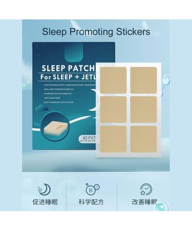 Sleeping Plasters for Adults - 42 Pieces | Acupuncture Sleep Aid Stickers to Improve Insomnia & Promote Restful Nights - Buy Online on GoSupps.com