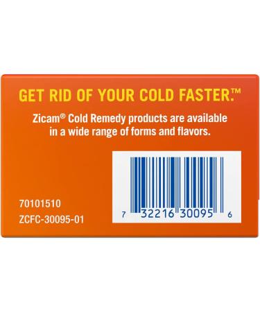 Zicam Cold Remedy Zinc Rapidmelts Lemon-Lime with Echinacea 25 Count - Fast Relief for Colds | Pack of 1 - Buy Online on GoSupps.com