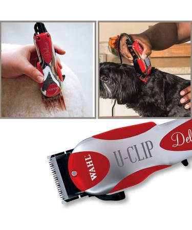 Wahl Deluxe U-Clip Pet Grooming Kit (9484-300) Red/Chrome - Buy Online on GoSupps.com