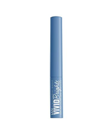 NYX Vivid Brights Liquid Liner Cobalt Crush - Smear-Resistant Eyeliner - Buy Online on GoSupps.com