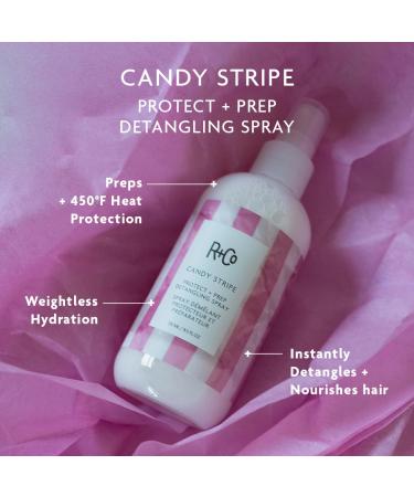 Shop R+Co Candy Stripe Protect + Prep Detangling Spray | Best Detangler for All Hair Types - Fast International Shipping - Buy Online on GoSupps.com
