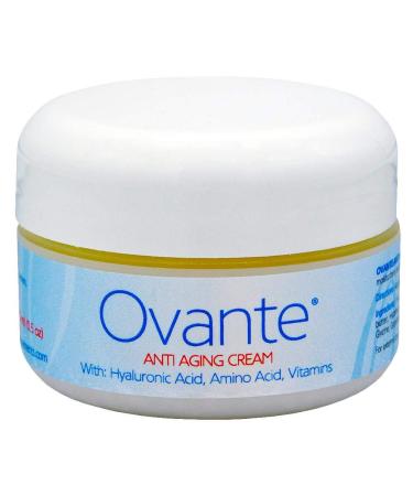 OVANTE Anti Aging Cream with Hyaluronic Acid Amino Acids and Vitamins - 0.5 oz