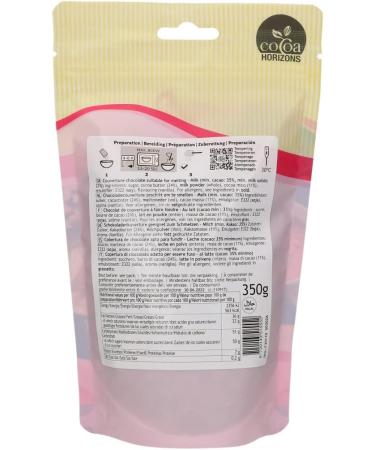 FunCakes Chocolate Melts Milk: Melting Chocolate to Make Sweet Bonbons Drips Glaze Cake Decorations Drizzles. Easy Melting in Microwave or Au Bain-Marie Halal. 350g. - Buy Online on GoSupps.com