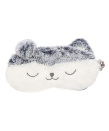 Anneome Masque de Sommeil Peluche Doux et Confortable Cache-yeux Occultant pour Voyage et Nuit Bandeau Nuit Agr able pour Hommes et Femmes