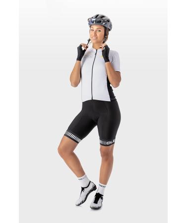 Al Cycling Women's PRR Strada Bib Shorts 3XL - Black/White | Premium Comfort & Performance for International Delivery - Buy Online on GoSupps.com