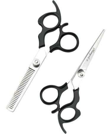 Haryali Professional Scissor Set- 6 Inch Hairdressing Barber Scissors and Hairdresser Thinning Scissors Set for Hair Cutting - Buy Online on GoSupps.com