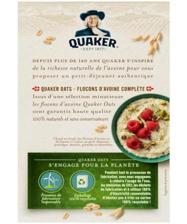 QUAKER OATS - Oats 550G - Lot De 4 - Buy Online on GoSupps.com