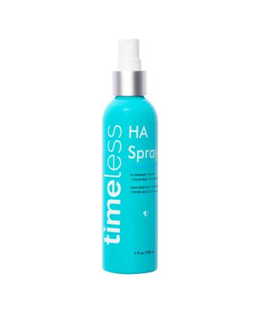 Timeless Skin Care HA Matrixyl 3000 with Cucumber Spray - Skin Mist with Hyaluronic Acid - Fragrance-Free Hydrating Face Spray - Soothing Matrixyl Skin Care Mist - 4 Fl Oz Cucumber 120 ml (Pack of 1)