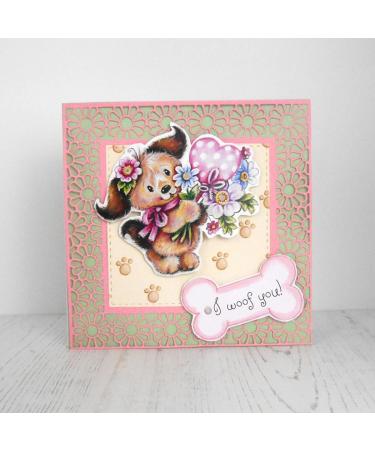 Katy Sue 'Cats & Dogs' Paper Craft Pad and Card Making Kit - DIY Cardmaking Set - Buy Online on GoSupps.com