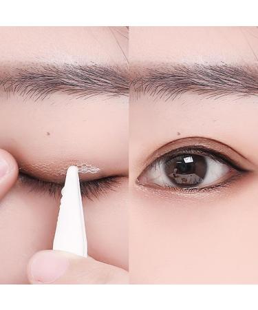 1Sheet Lace Mesh Invisible Double Eyelid Sticker/Natural Waterproof Eyelid Adhesive Tape Shadow Eye Makeup Tool Eye Sticker Eyeliner fine Ptosis Eyeliner Eyeliner Colourful Glitter Based Stamp Whitec 120pcs - Buy Online on GoSupps.com