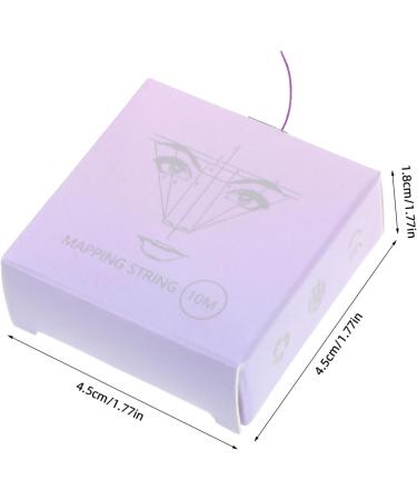 Baluue 5 Boxes Eyebrow Shaping Tool Tool Eyebrow Marking Thread Purple Nylon 1000.00X0.01X0.01CMx5pcs Purplex5pcs - Buy Online on GoSupps.com