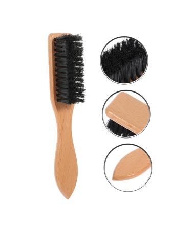 Minkissy Beard Brush - Beech Wood Handle & Wild Boar Bristle | Premium Mustache & Beard Comb for Men | Essential Grooming Tool - Buy Online on GoSupps.com
