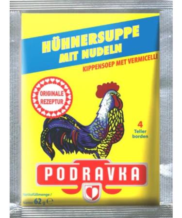 Podravka Chicken Noodle Soup 62g Pack of 5 - Buy Online on GoSupps.com