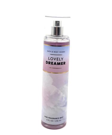 Bath and Body Works Lovely Dreamer Fine Fragrance Mist 8 Fluid Ounce Body Spray (2023 Limited Edition)