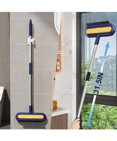 Wosieue 3 in 1 Window Screen Cleaner Window Cleaning Brush Window Cleaning Tool Glass Window Mesh Screen Cleaner - Buy Online on GoSupps.com