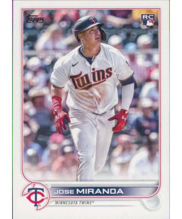 2022 Topps Update #US120 Jose Miranda NM-MT RC Rookie Minnesota Twins Baseball