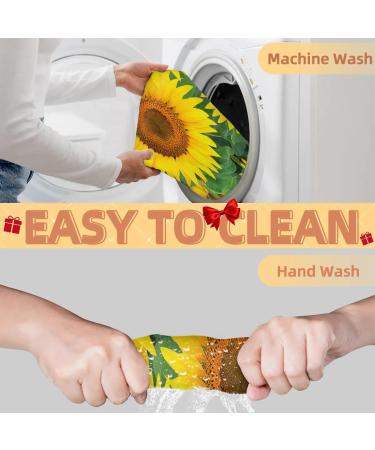 Shop Non-Stick Waterproof Beard Bib Apron for Men - Hair Catcher & Grooming Cloth - Sunflower Design - Buy Online on GoSupps.com