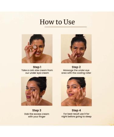 Mellow Herbals Ayurvedic Under Eye Cream - Dark Circles & Puffiness Relief | Kesar Patang & Kukumadi Oil | GMO Paraben & Silicone Free | Ayush Certified - 12Gm - Buy Online on GoSupps.com