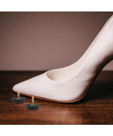 High Heel Replacement Tips | GALPADA 5 Pairs Heart Shape Shoe Repair Caps Kit for Stiletto & Heel Fix - Buy Online on GoSupps.com