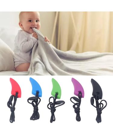 5-Pack Caus Sensory Necklaces | Food-Safe Silicone Chewing Chains for ADHD Relief | Anxiety & Security Aids - Buy Online on GoSupps.com