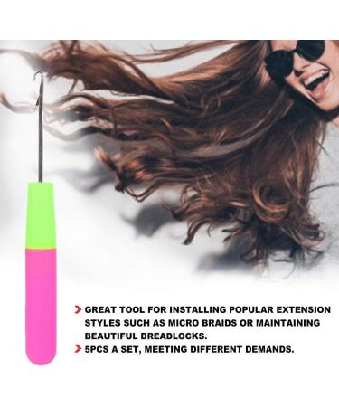 Xinl 5-Part Hair Locking Tool - Permanent Practical Locking Hooks for Wig Production & Braiding (Medium Crochet) - International Shipping Available - Buy Online on GoSupps.com